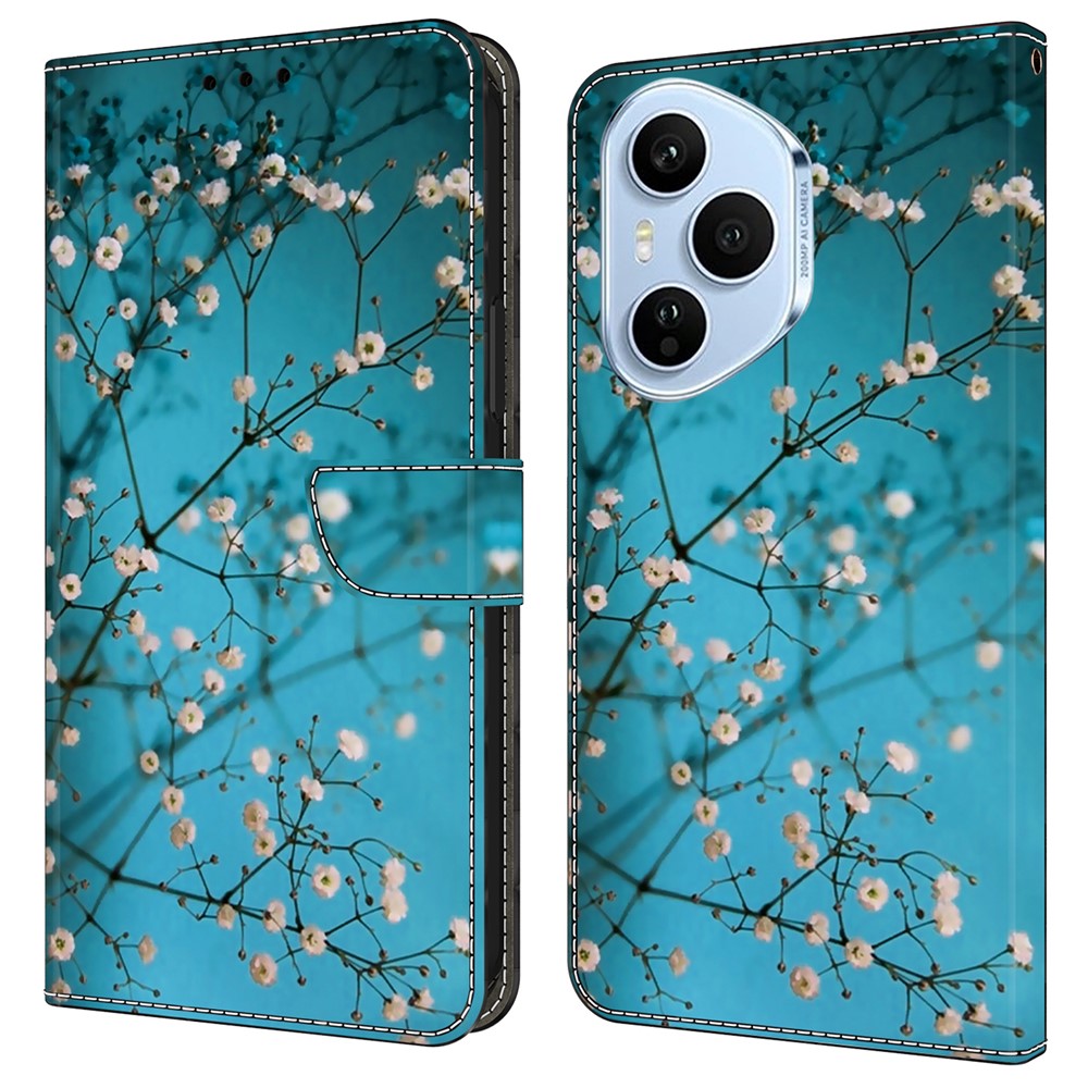 ART Pénztárca tok Honor 400 Pro 5G APRICOT BLOSSOM telefonhoz akciós termékkép 1