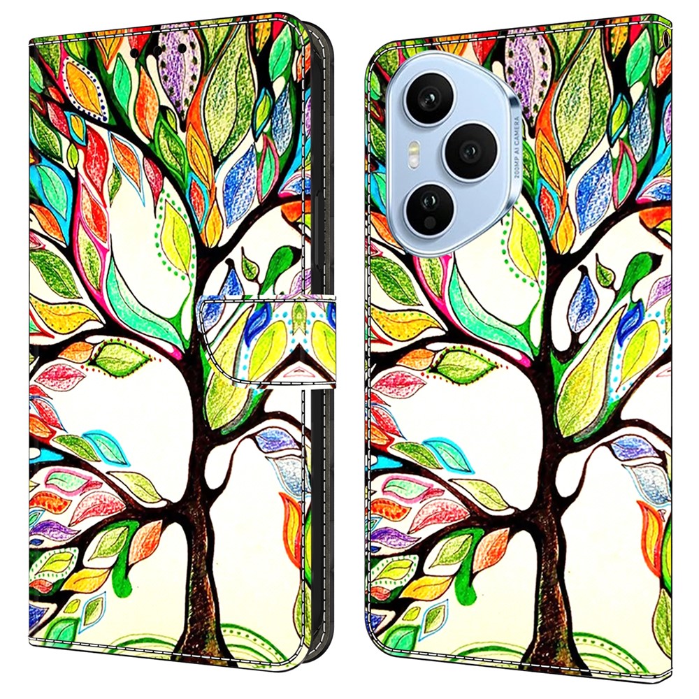 ART Pénztárca tok Honor 400 Pro 5G LIFE TREE készülékhez akciós termékkép 1