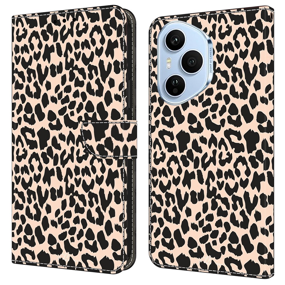 ART Pénztárca tok Honor 400 Pro 5G LEOPARD PRINT készülékhez akciós termékkép 1