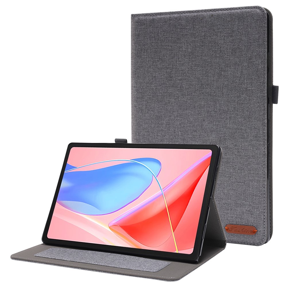 FABRIC Flip tok Lenovo Tab 10.1 szürke akciós termékkép 1