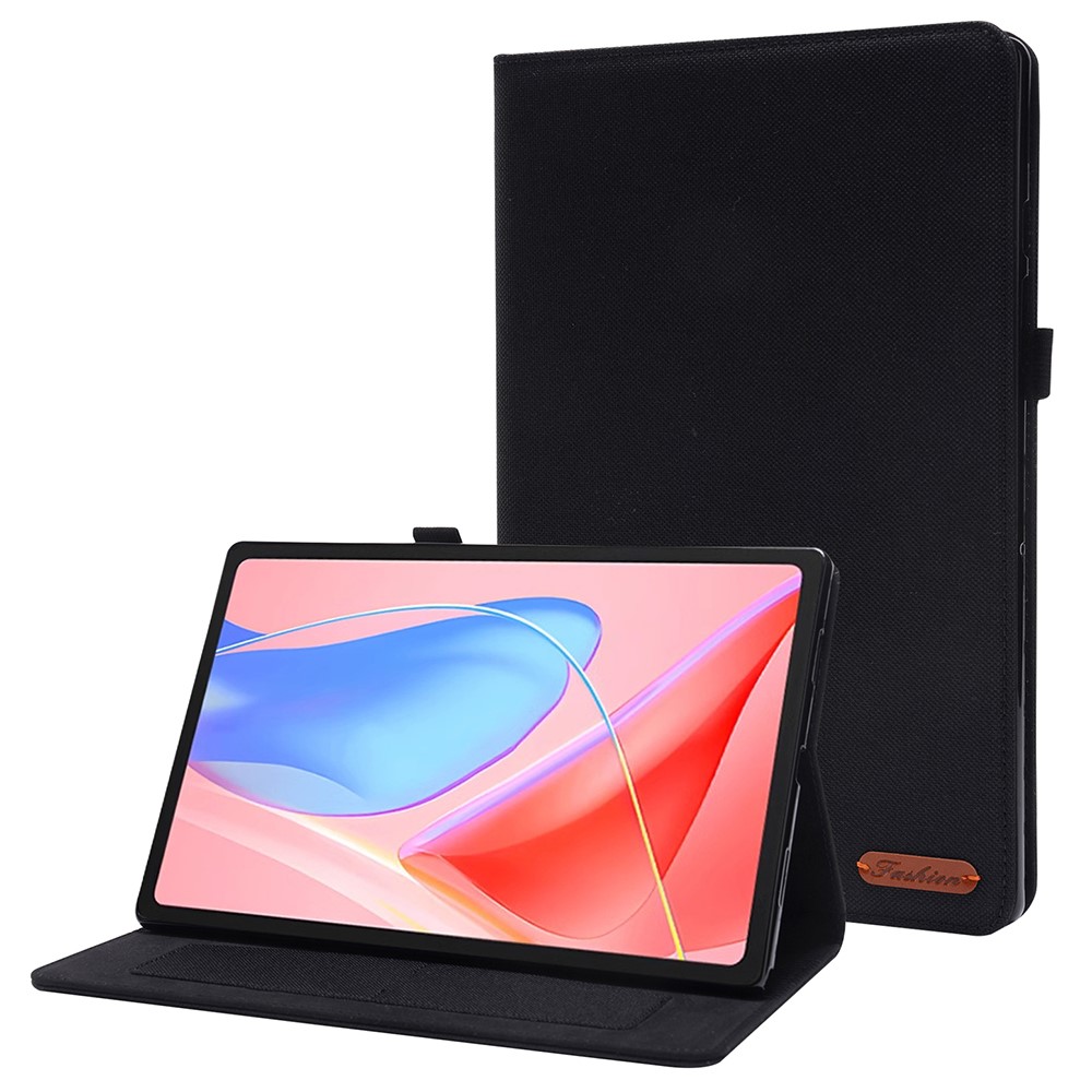 FABRIC Felhajtható tok Lenovo Tab 10.1 fekete színben akciós termékkép 1