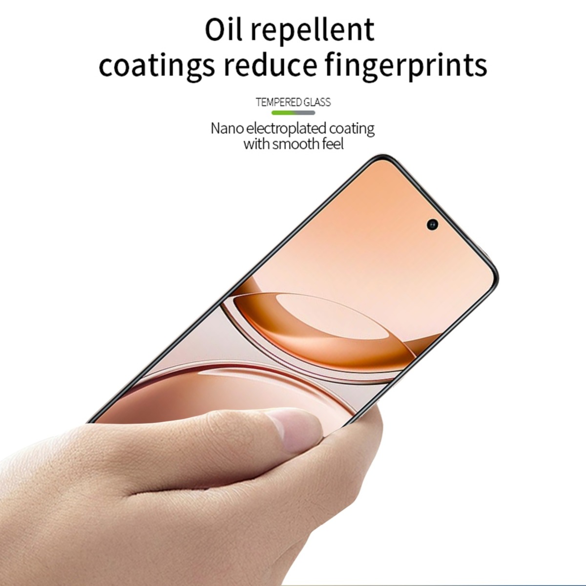 3D Edzett védőüveg Vivo V50 Lite készülékhez termék 2. képe