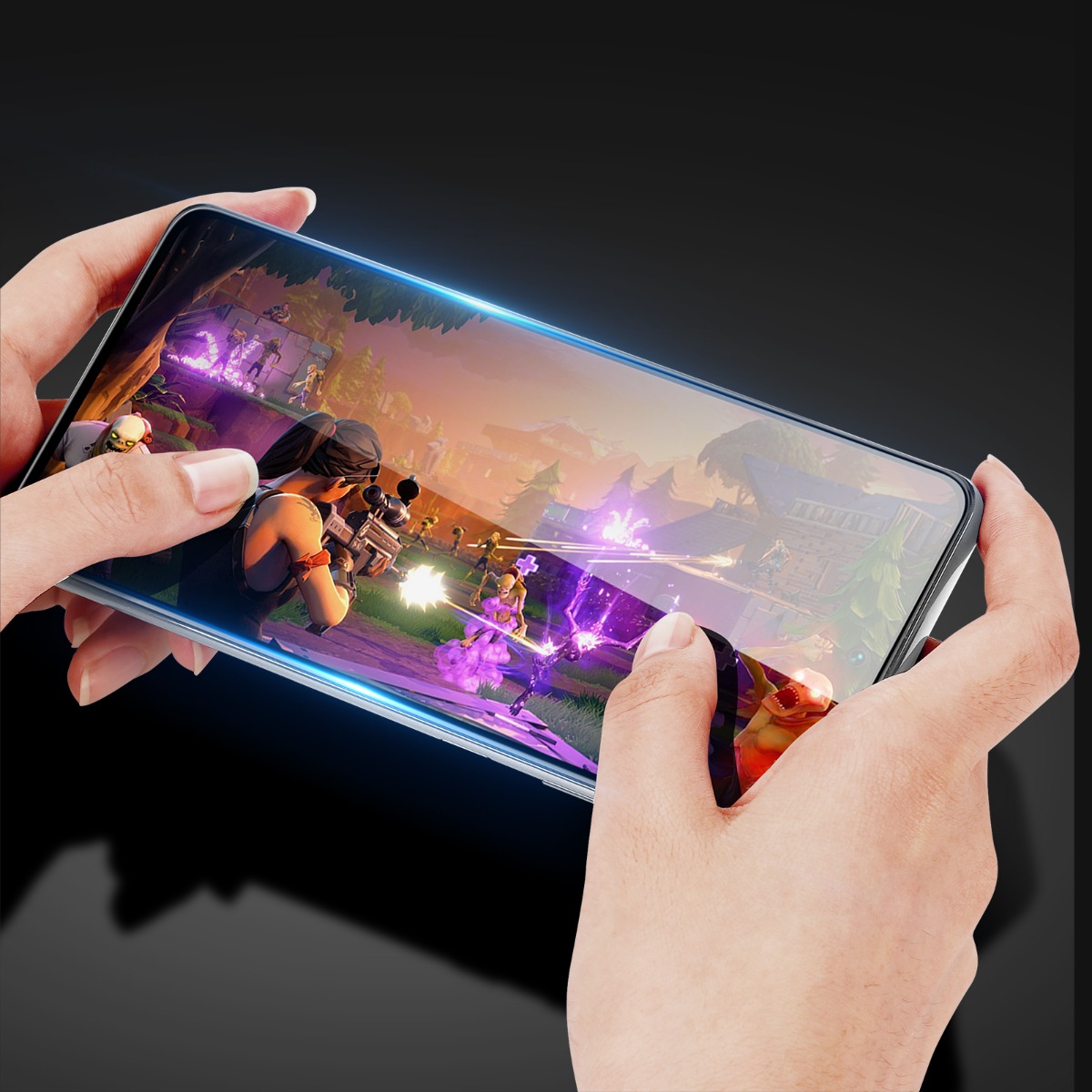 DUX 3D Edzett védőüveg Realme GT 7 5G / Realme GT 7T 5G készülékhez termék 2. képe