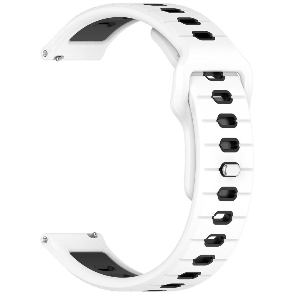 SPORTY Vymeniteľný silikónový remienok Garmin Vivoactive 6 biely akciós termékkép 1