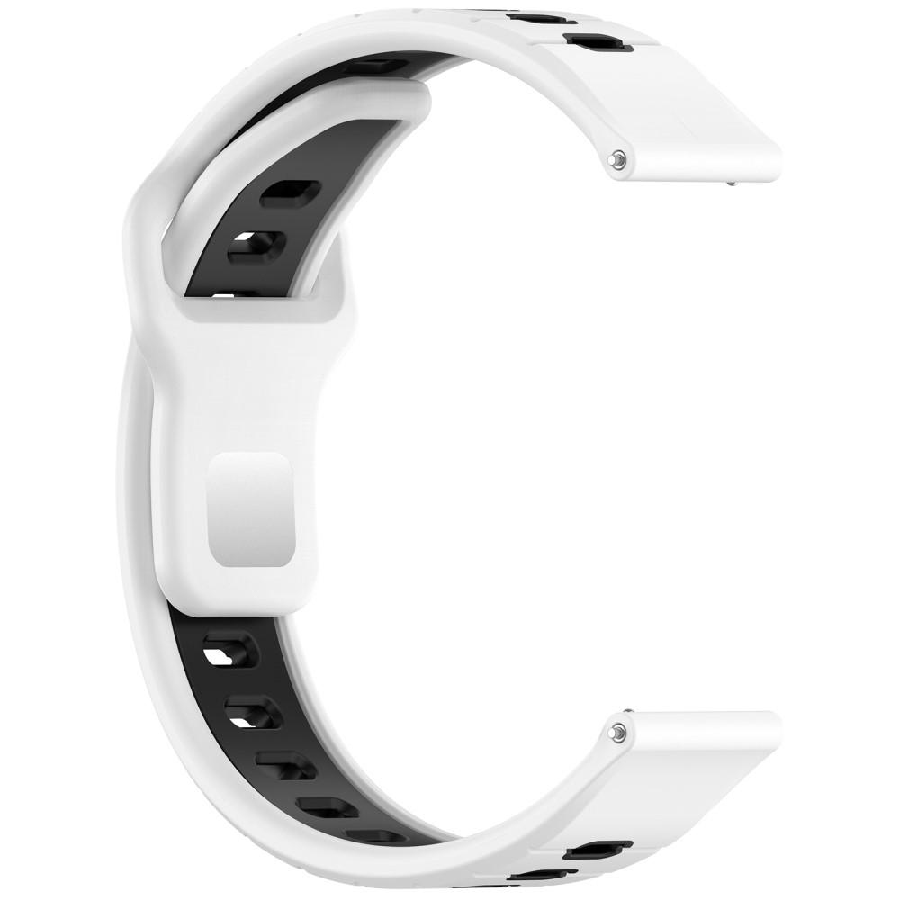 SPORTY Vymeniteľný silikónový remienok Garmin Vivoactive 6 biely termék 2. képe