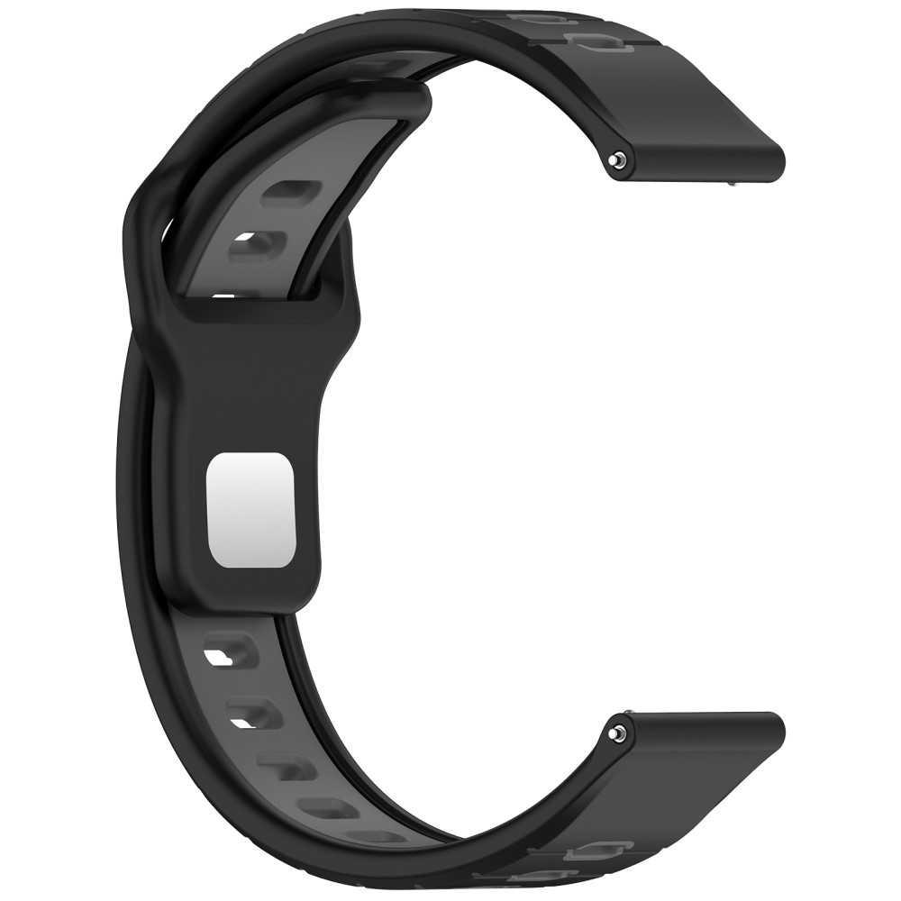 SPORTY Cserélhető szilikon szíj Garmin Vivoactive 6 fekete termék 2. képe
