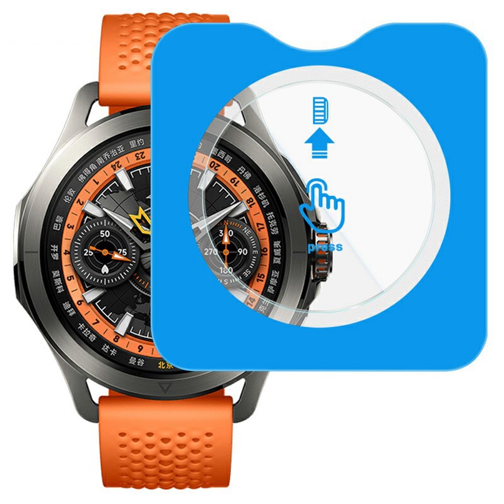 IMAK EASY INSTALL Üvegfólia Xiaomi Watch S4 Sport okosórához akciós termékkép 1