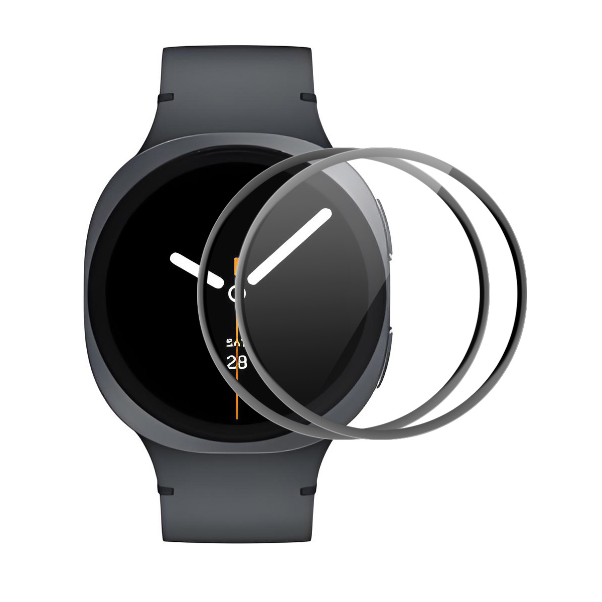 ENKAY 2x 3D Védőfólia Samsung Galaxy Watch8 40mm-hez akciós termékkép 1