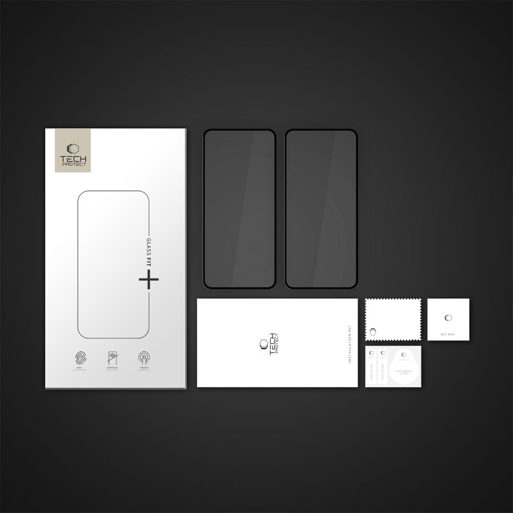 TECH-PROTECT GLASS FIT+ 2-PACK 3D Üveg Motorola Moto G86 / Moto G86 Power termék 2. képe