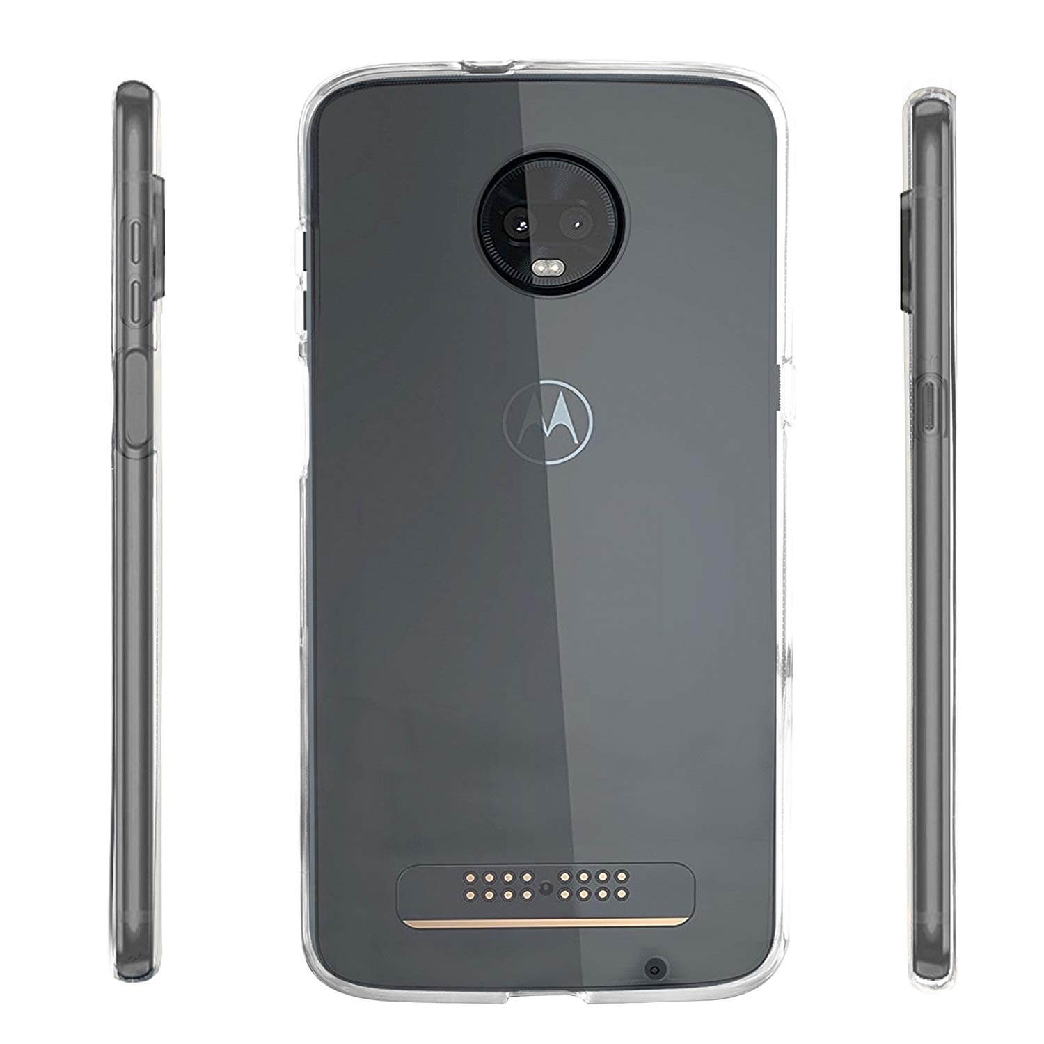 Szilikon átlátszó borítás Motorola Moto Z3 Play termék 2. képe