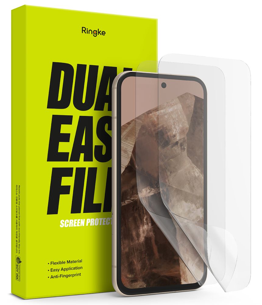 RINGKE DUAL EASY 2-PACK Védőfólia Google Pixel 8a telefonhoz akciós termékkép 1