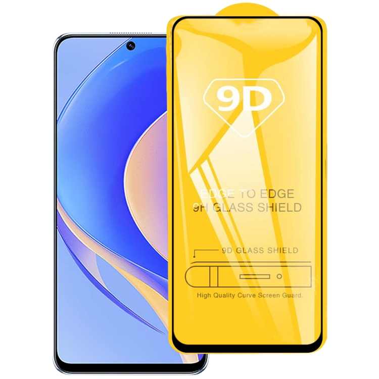 9D Edzett üveg Huawei nova Y90-hez akciós termékkép 1