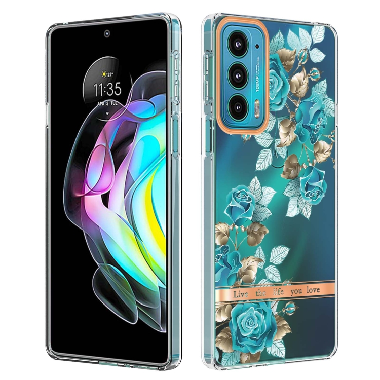 ELECTRO Védőburkolat Motorola Edge 20 GREY BLUE akciós termékkép 1
