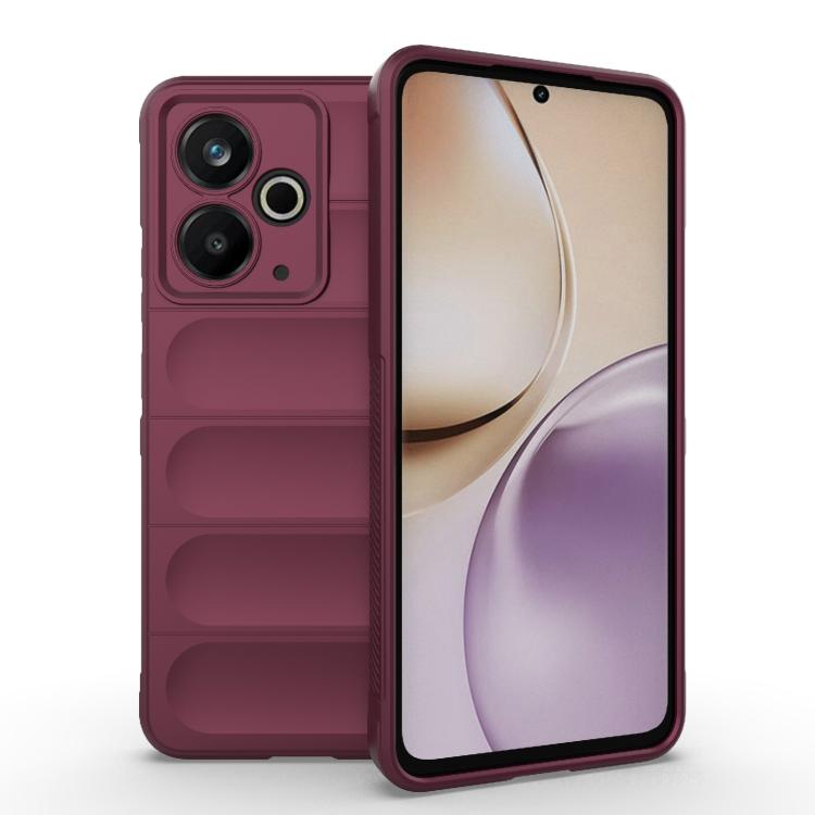 STEPS Védőtok Realme 14T 5G bordó színben akciós termékkép 1