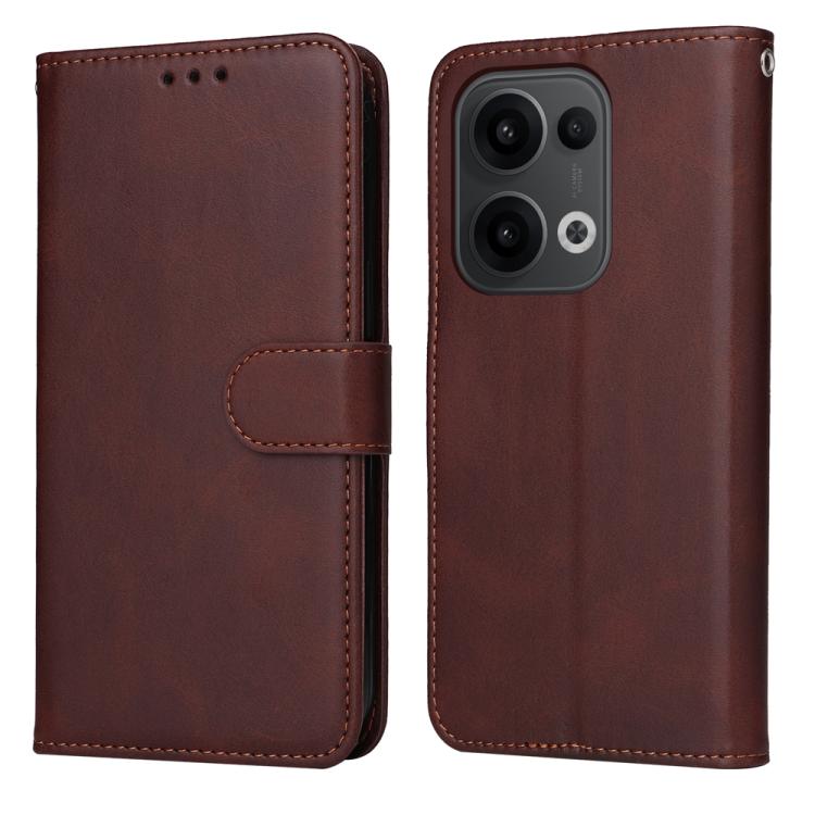 SMOOTH pénztárca tok Oppo Reno13 5G barna akciós termékkép 1