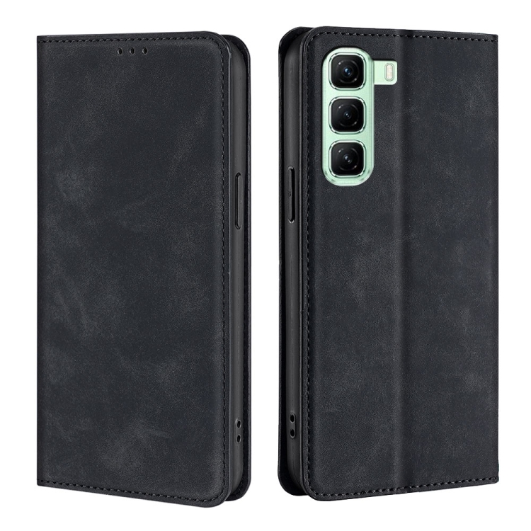 MAGNETIC Csuklós burkolat Infinix-hez Hot 50 5G fekete akciós termékkép 1