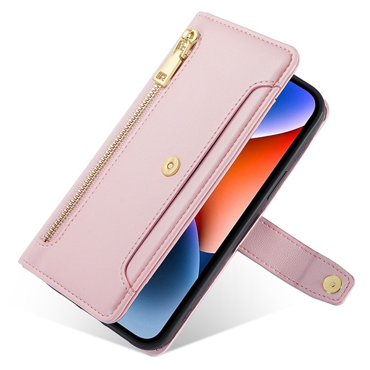 PASTEL Pénztárca tok Oppo Reno12 FS 5G rózsaszínhez termék 2. képe