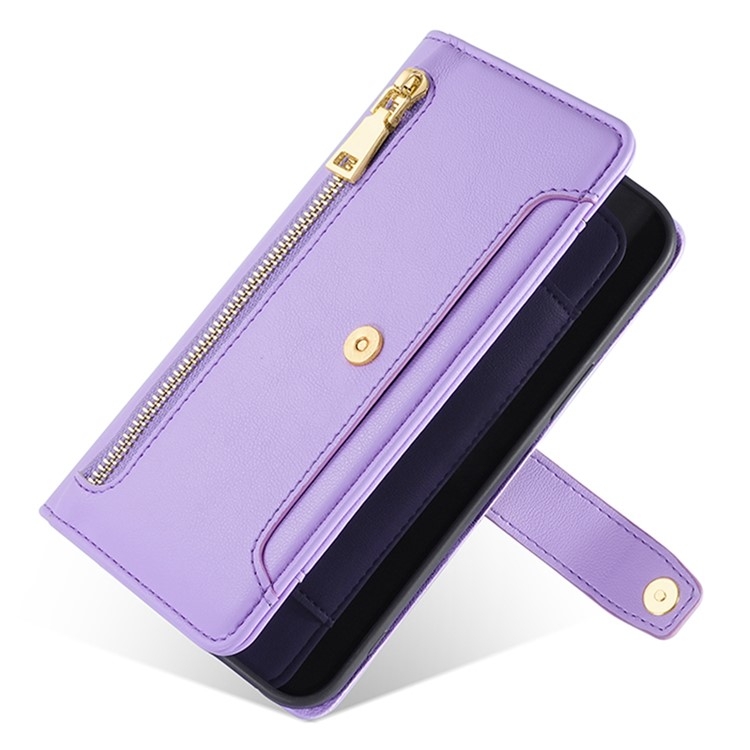 PASTEL Pénztárca tok Oppo Reno12 FS -hez 5G lila termék 2. képe
