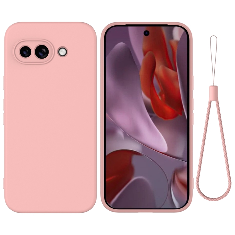 RUBBER Védőburkolat Google Pixel 9a rózsaszínhez akciós termékkép 1