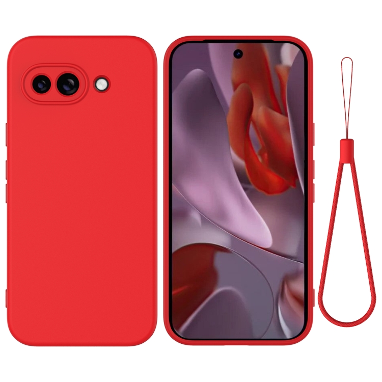 RUBBER Védőburkolat Google Pixel 9a piros akciós termékkép 1