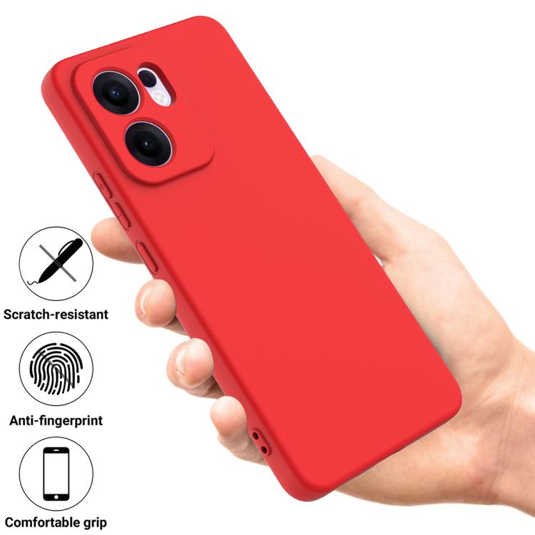 RUBBER Védőtok: Oppo Reno13 F 5G piros termék 2. képe