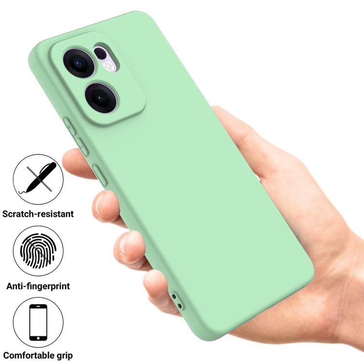 RUBBER Védőtok: Oppo Reno13 F 5G zöld termék 2. képe