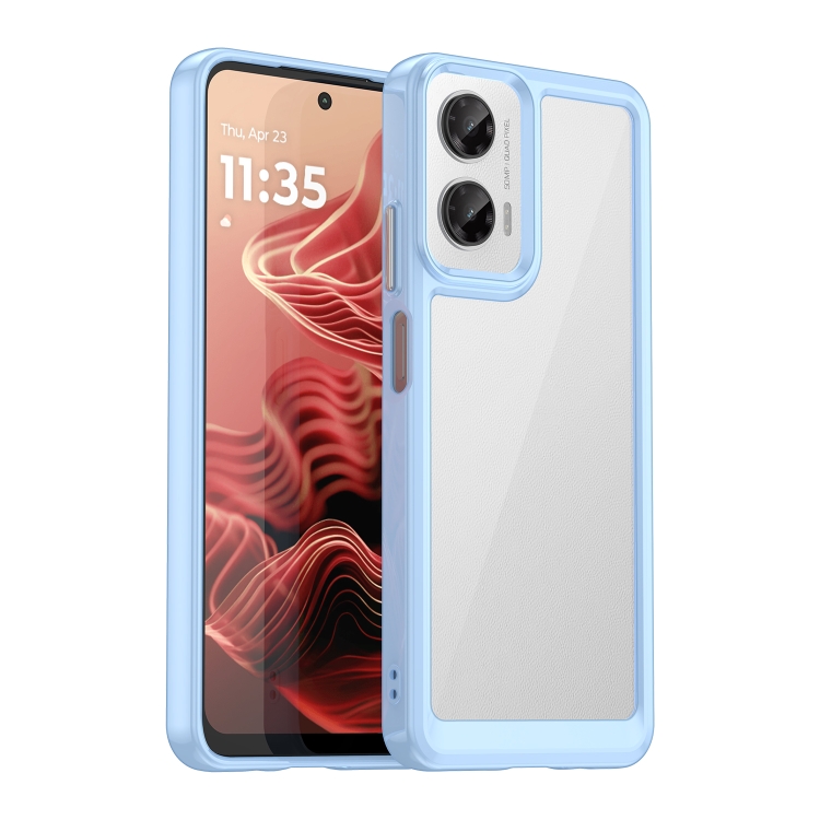 CRYSTAL Védőburkolat Motorola Moto-hoz G35 5G kék akciós termékkép 1