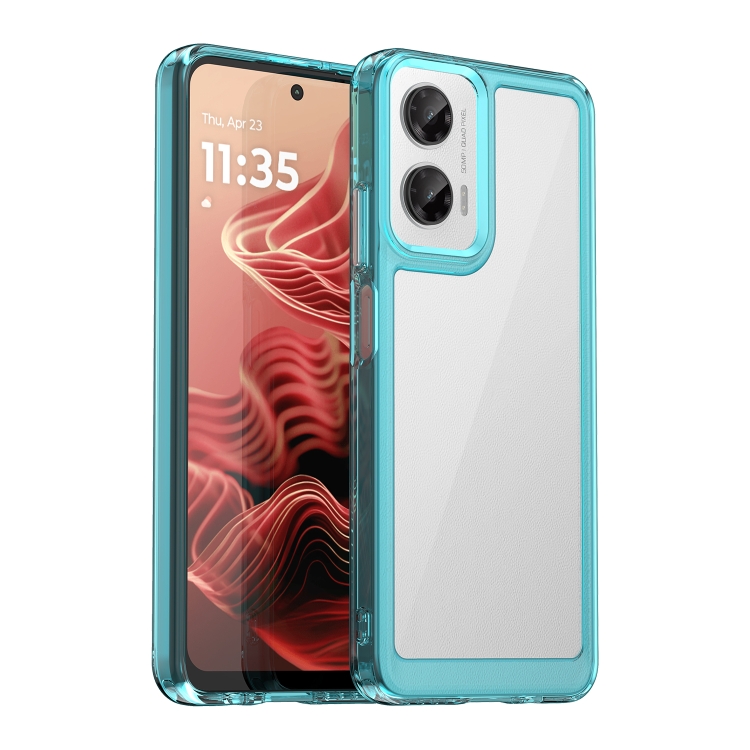 CRYSTAL Védőburkolat Motorola Moto G35 5G türkizhez akciós termékkép 1