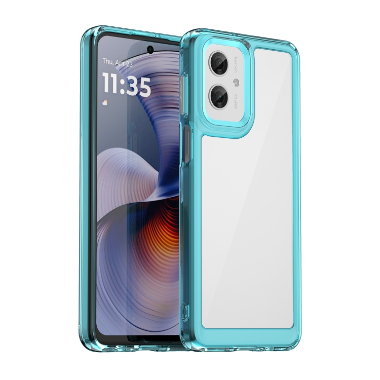 CRYSTAL Védőburkolat Motorola Moto G55 5G türkizhez akciós termékkép 1