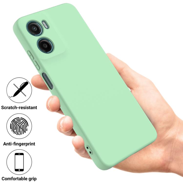 RUBBER Védőburkolat a Motorola Moto G05 / Moto E15 számára zöld termék 2. képe