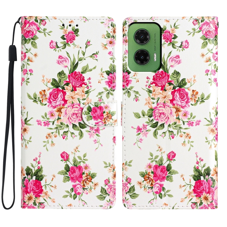 ART Pénztárcahuzat Motorola Moto G35 5G PEONIES-hez termék 2. képe
