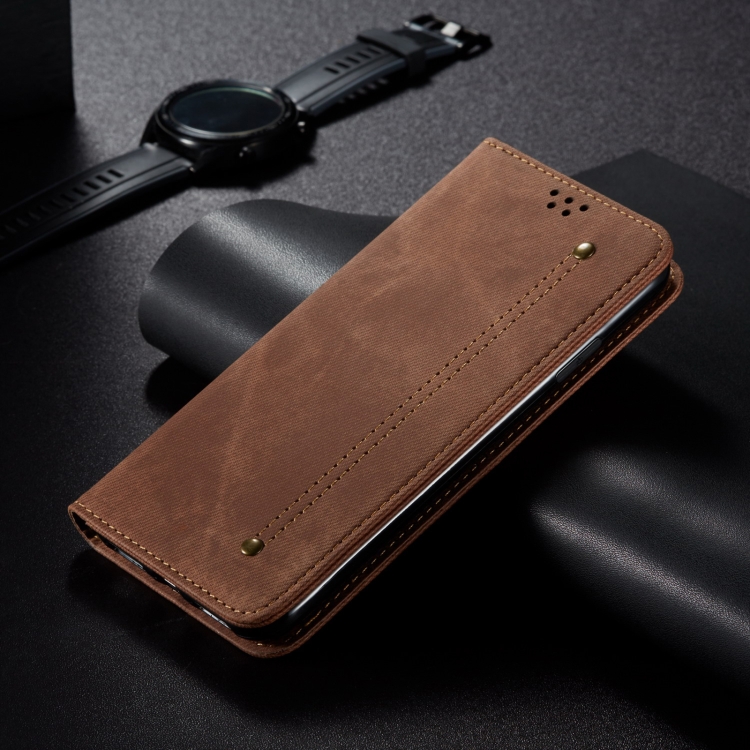 DENIM pénztárcahuzat Vivo Y19s barna termék 2. képe