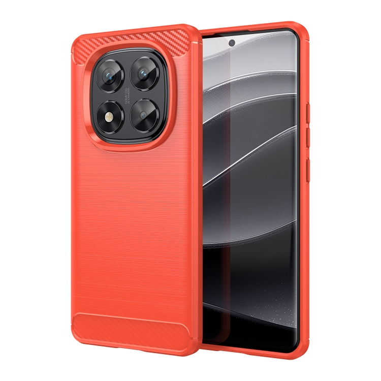 FLEXI TPU Védőburkolat Xiaomi Redmi Note 14 Pro 5G / Poco X7 piros akciós termékkép 1