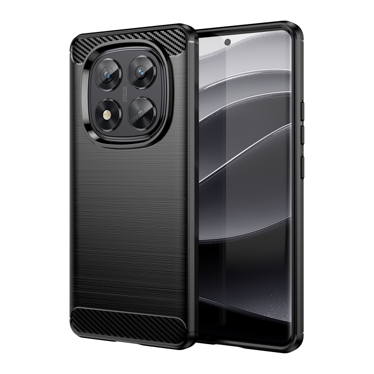 FLEXI TPU Védőburkolat Xiaomi Redmi Note 14 Pro 5G / Poco X7 fekete akciós termékkép 1