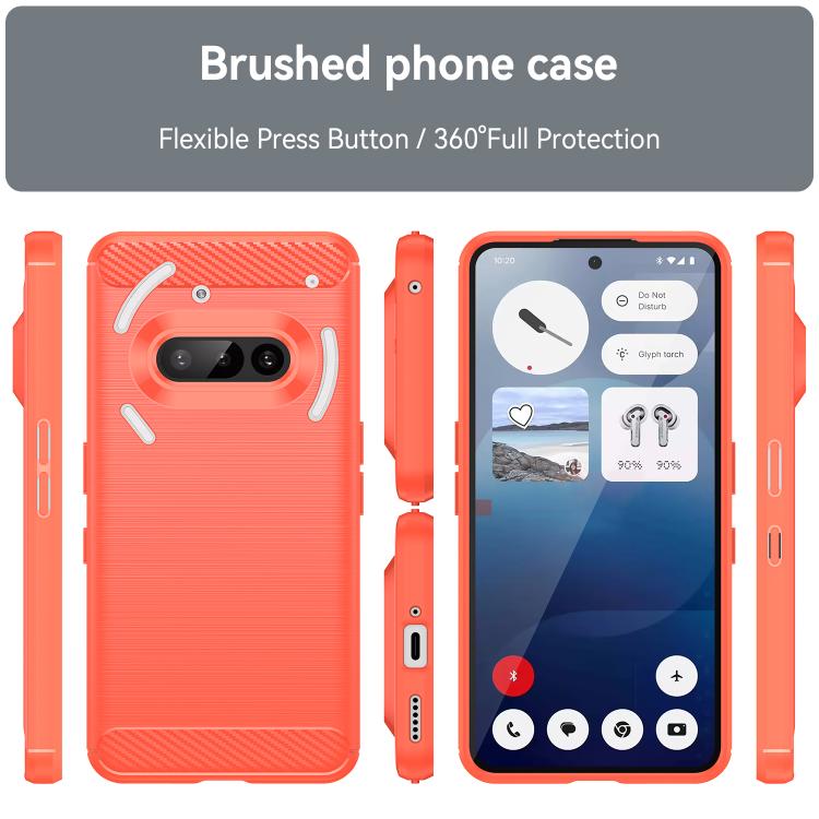 FLEXI TPU Védőburkolat Nothing Phone (3a) piros termék 2. képe