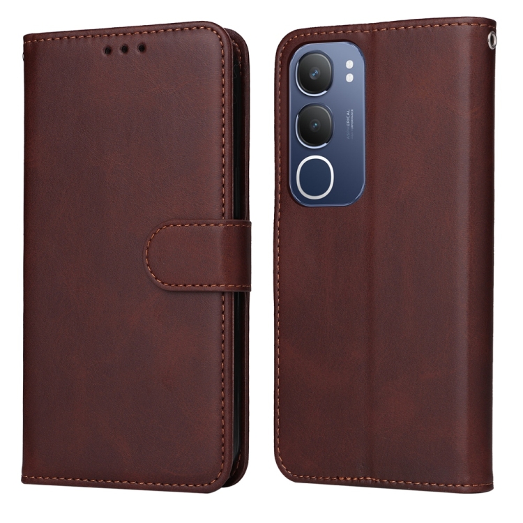 SMOOTH Pénztárca tok Vivo Y19s barna termék 2. képe