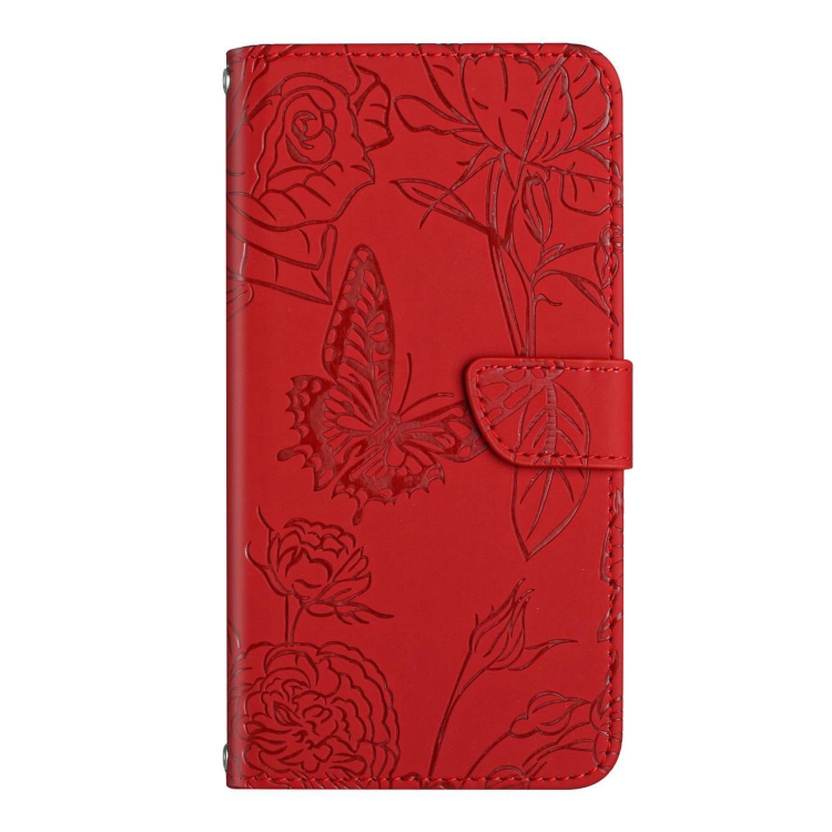 ART BLOSSOM Pénztárca tok a Motorola Moto G15 / Moto G15 Power red akciós termékkép 1