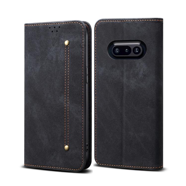 DENIM pénztárcahuzat Nothing Phone (3a) fekete akciós termékkép 1
