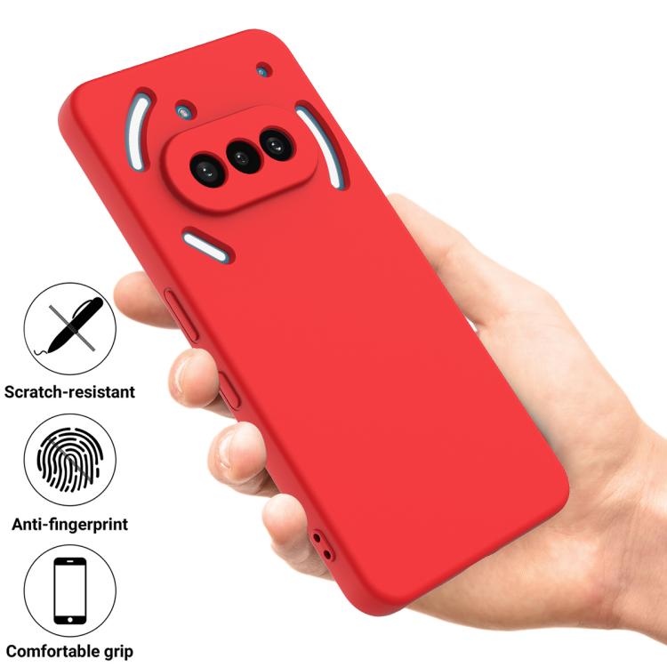 RUBBER Védőburkolat Nothing Phone (3a) piros termék 2. képe