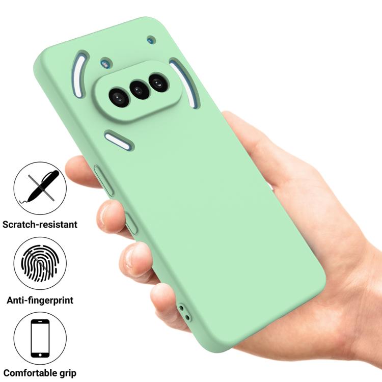 RUBBER Védőburkolat Nothing Phone (3a) zöld termék 2. képe
