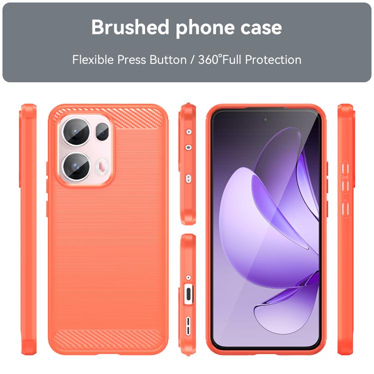 FLEXI TPU Védőburkolat Oppo Reno13 Pro 5G piros termék 2. képe