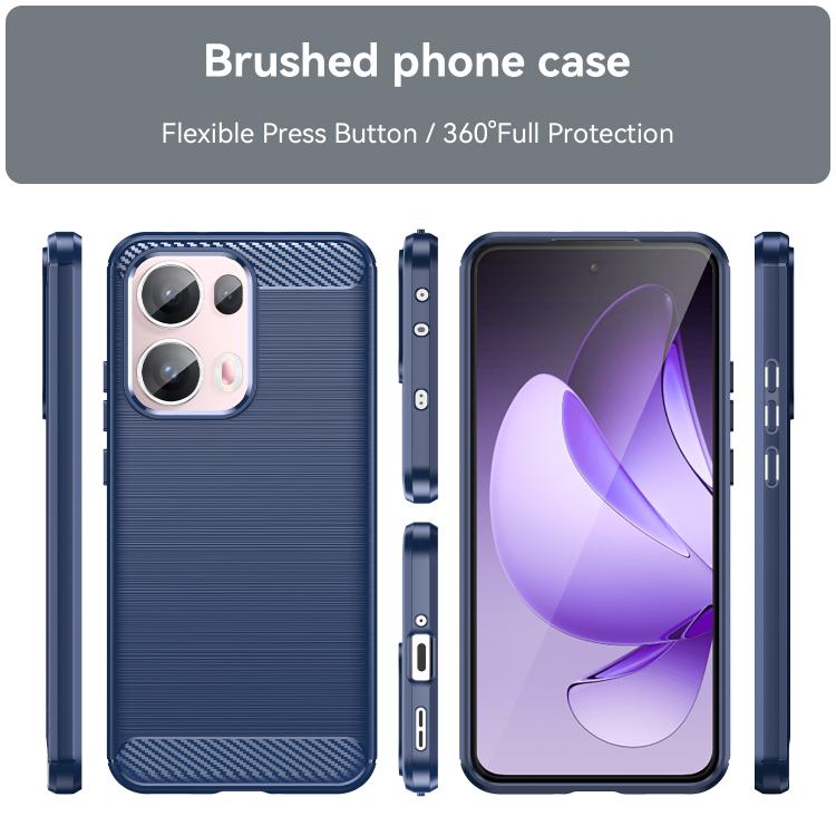 FLEXI TPU Védőburkolat Oppo Reno13 Pro 5G kék termék 2. képe