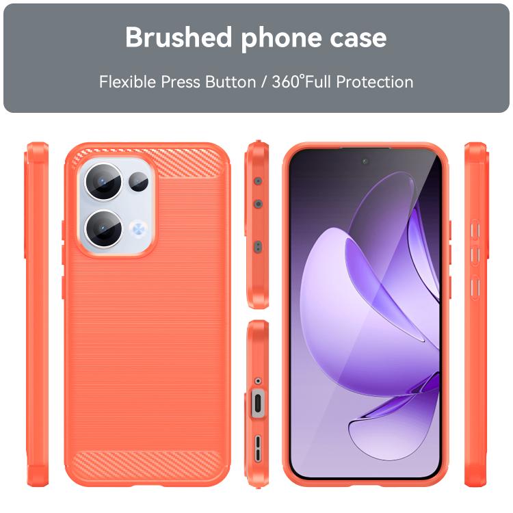 FLEXI TPU Védőburkolat Oppo Reno13 5G piros termék 2. képe
