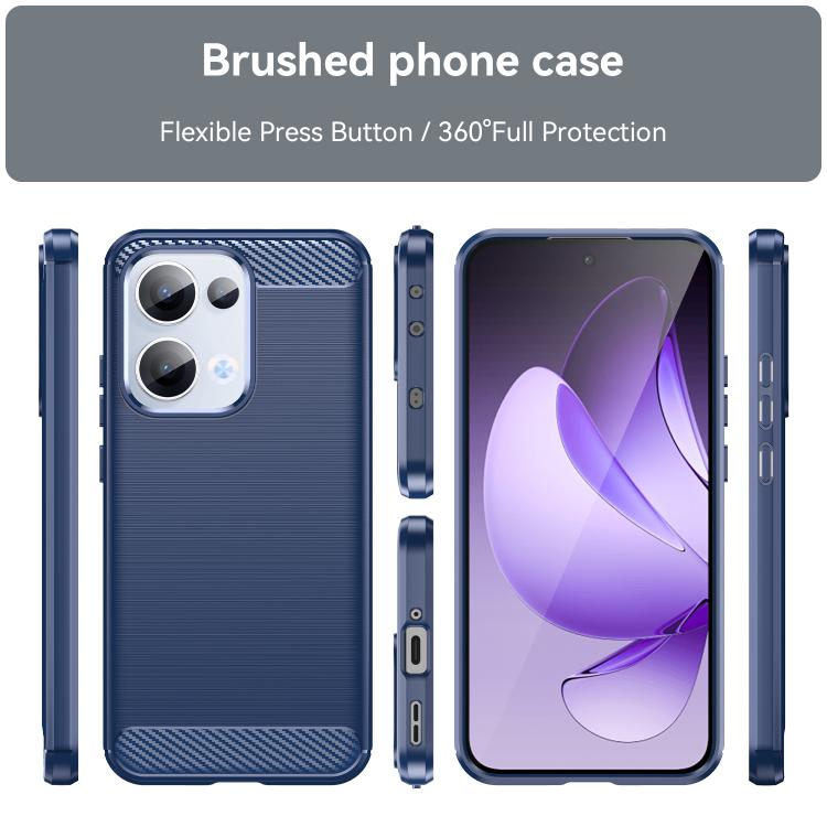 FLEXI TPU Védőburkolat Oppo Reno13 5G kék termék 2. képe