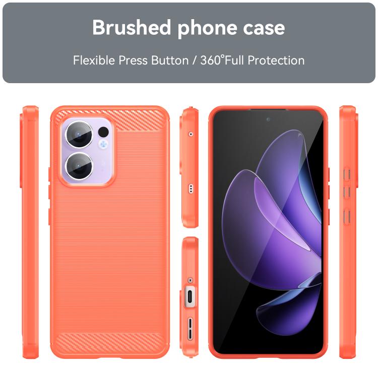 FLEXI TPU Védőburkolat Oppo Reno13 F 5G piros termék 2. képe