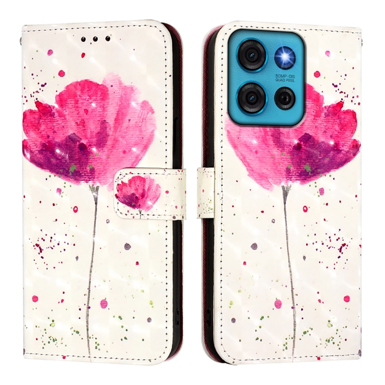 ART Tárcatakaró a Motorola Moto-hoz G75 5G FLOWER akciós termékkép 1