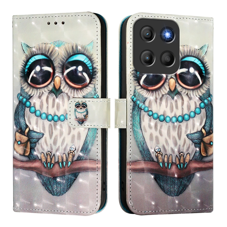 ART Tárcatáska a Motorola Moto G15 / G15 teljesítményhez GREY OWL akciós termékkép 1