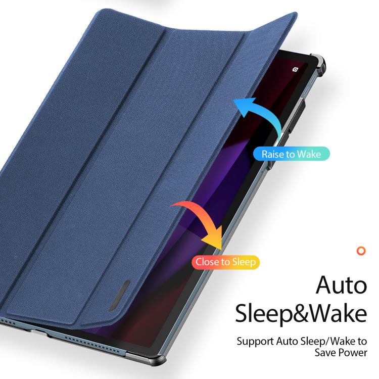 DUX DOMO Flip tok Lenovo Yoga Tab Plus kék színhez termék 2. képe