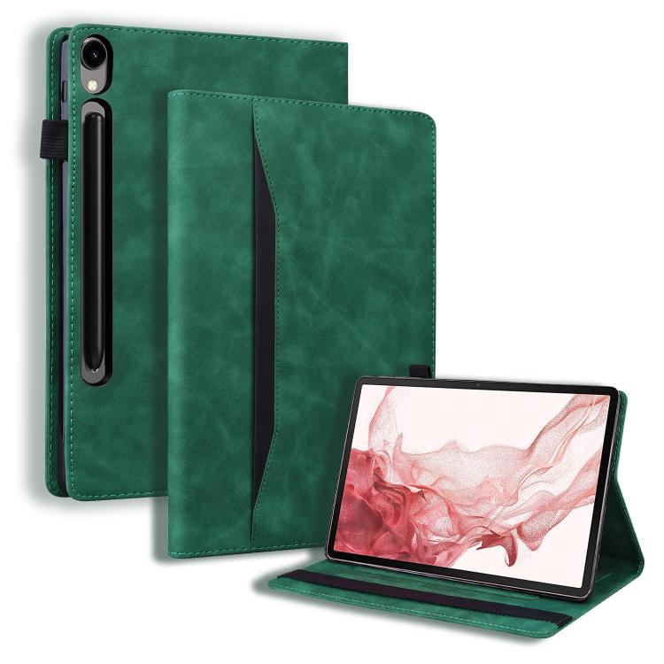 FLATY Flip tok Samsung Galaxy Tab S10 FE+ zöld akciós termékkép 1