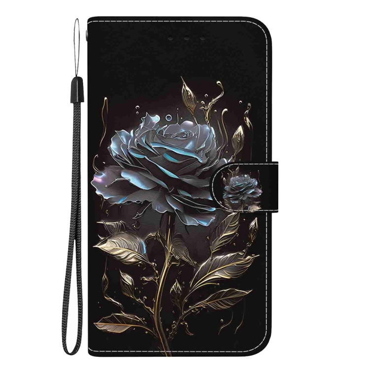 ART Tárcahuzat a Motorola Moto-hoz G85 5G BLACK ROSE termék 2. képe